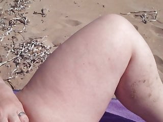 Fingered, Fingering, Beach, Amateur Nudity