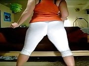 white tight leggings
