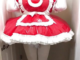 Maid Outfit, Public Humiliation, BDSM, Petticoat
