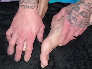 Close up, Massage, Men Feet, Feet Sex
