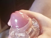 Cumming with sex toy