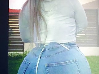 Hot Thick Blonde PAWG in Jeans Cum Tribute 3