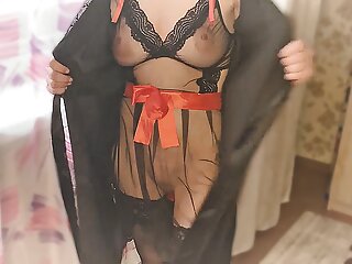 Stockings, MILF, Terrihsa, Big Natural Tits