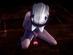 Hentai Uncensored 3D - Azz with a dildo