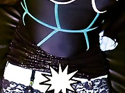 ich Abends in Dessous 