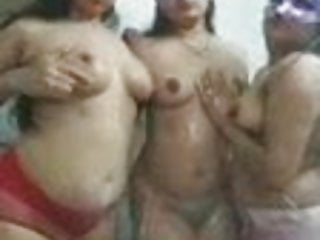 Lesbian Indian, Groups, Threesome, Sexing