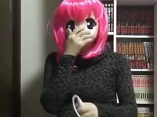 Girls Masturbating, Kigurumi, Vibrating, Masturbation