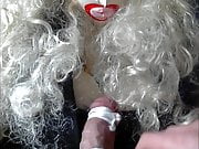Just a Little teasing of my doll with bound cock and balls
