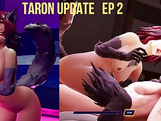  video: Subverse - Taron update part 2 - update v0.4 - hentai game – game play - sex scene