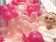 Blowing up 80 Balloons then Popping them all! 