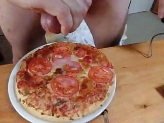Cum On A Pizza