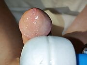 Close-Up With Hitachi Wand – Vibrating Cum Out Of My Dick 2