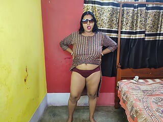 Horny Indian, Floor, Desi Aunty, Girl Masturbates