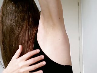 Armpits fetish playing and making them...