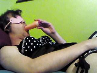 Playing With A Dildo