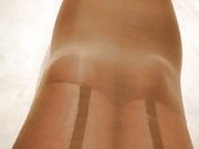 Pantyhose encased 