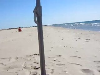 naked in the beach