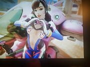 Cum Tribute to D.Va's Slutty body SoP