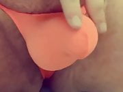 Little orange thong