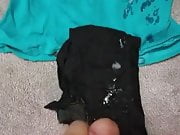 Cumming on panties