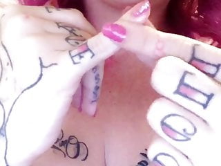 SPH Pinky Stroking from Tattooed Girl