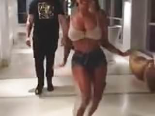 Amber Rose Walking