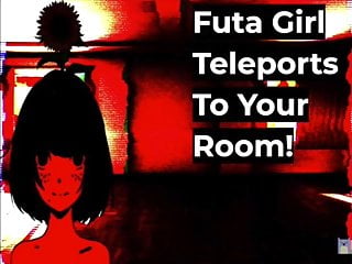 Lewd ASMR Roleplay Futa Girl Teleports To Your Room! 