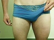 wanking in womans panties