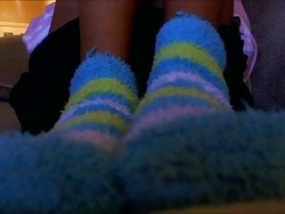 Fuzzy socks POV