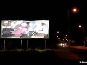Pirate screening - billboard