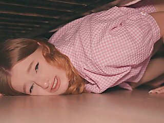 STUCK UNDER THE BED - Roughly Fucked Stepsister