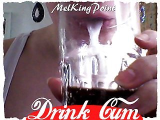 Drink, Cum in Drink, Cum, MILF Swallow Cum