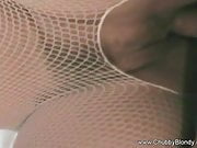 My Favorie Fishnets Chubby MILF Slow Fucking Anal  