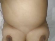 Horny Indonesian chubby MILF