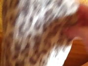 Pantoufles leopard 