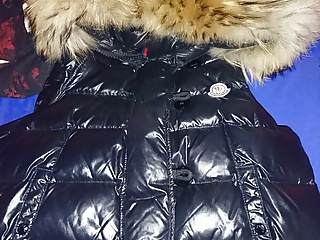 Playing moncler tarn vest...