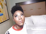 thick chocolate ambititous booty swallows balls deep bbc