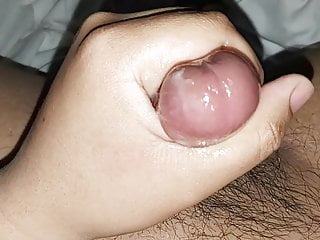 Asian Chub Cumming Hard While Rubbing His Cock...