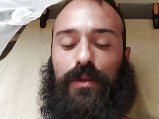 bearded hairy gay massage video