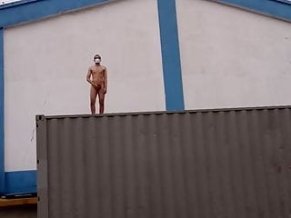 Naked cargo container...