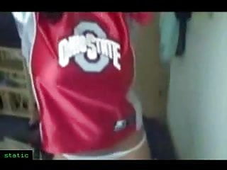 Ohio State Fan Webcam Girl 