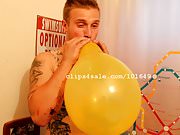Balloon Fetish - Johnny Cocran Popping Balloons