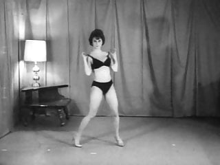 Beaver Shot Vintage 60s Striptease Dance...