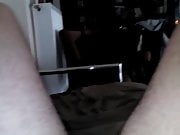 cumming in daddy's hole when he holds his balls!