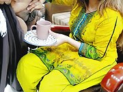Desi Office Madam Drinking Sperm With Coffee Of Office Boy With Hindi Audio