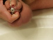 Frustrating session in Permanent Chastity 