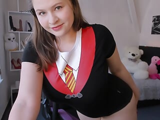 Curvy girl Roleplaying - nurse, secreatary, maid, school girl, student, teacher, cheerleader