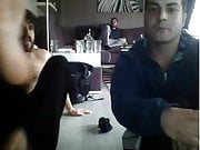 Straight guys feet on webcam #138