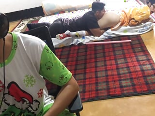 My friend fucked my otaku sister in less than 5 minutes