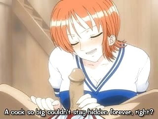 One Piece Nami Blowjob English Subbed...